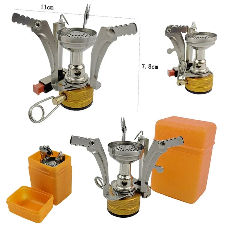 Bộ nấu ăn cắm trại ngoài trời di động DS-101, bộ nồi nấu ăn dã ngoại