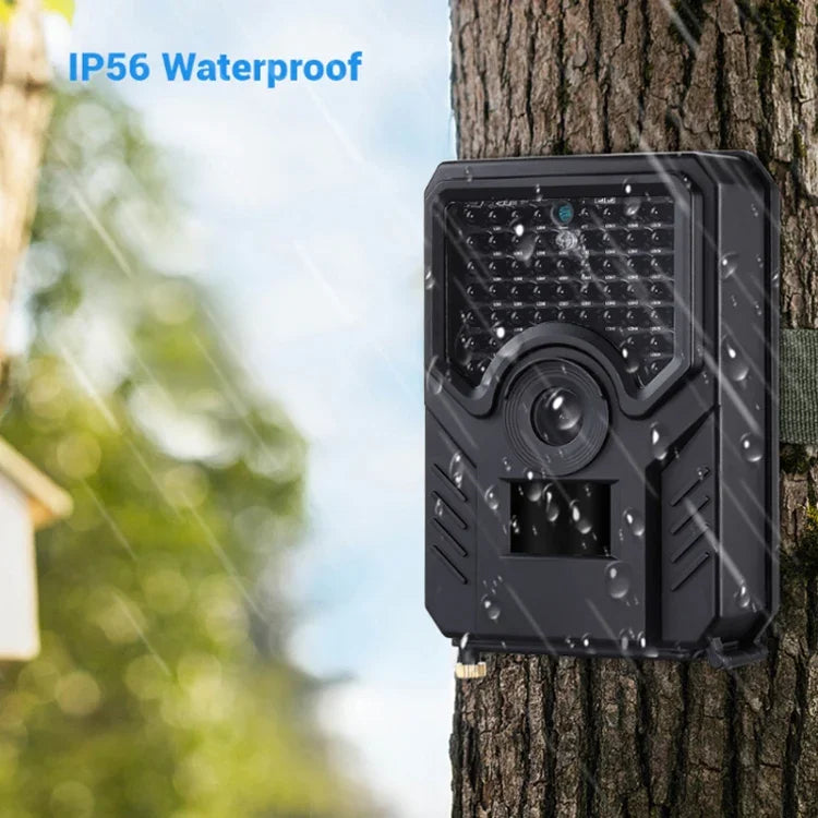 Camera săn bắn hồng ngoại PR-200B 12MP 1080P HD góc rộng 120 độ chống nước IP56, hỗ trợ thẻ TF, cảm biến PIR khoảng cách 10-15m, PR200B