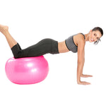 Bóng yoga thể thao dày chống nổ lớn, bóng yoga môi trường cho bà bầu, Đường kính: 65cm, 65cm (Màu hồng), 65cm (Màu xanh dương), 65cm (Màu tím)