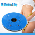 Đĩa xoay eo từ tính tập thể dục aerobic, kích thước: 25*3cm, zm-8016 (xanh dương), zm-8016 (tím)