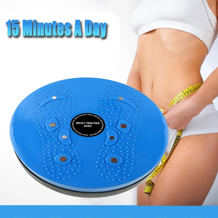 Đĩa xoay eo từ tính tập thể dục aerobic, kích thước: 25*3cm, zm-8016 (xanh dương), zm-8016 (tím)