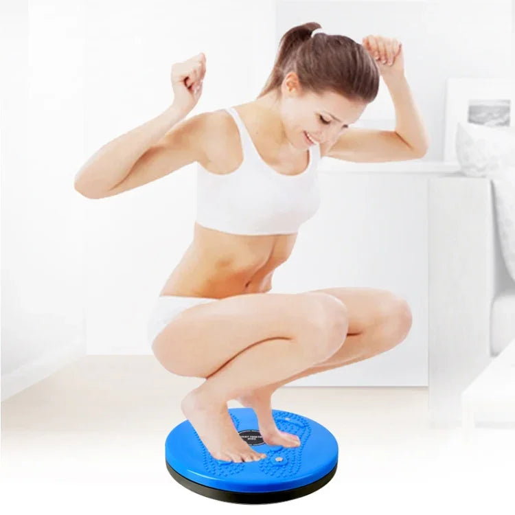 Đĩa xoay eo từ tính tập thể dục aerobic, kích thước: 25*3cm, zm-8016 (xanh dương), zm-8016 (tím)
