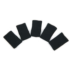 Bao ngón tay bảo vệ chuyển động nylon 5 trong 1, Bao ngón tay nylon 5 trong 1 (Màu xanh dương), Bao ngón tay nylon 5 trong 1 (Màu đen)