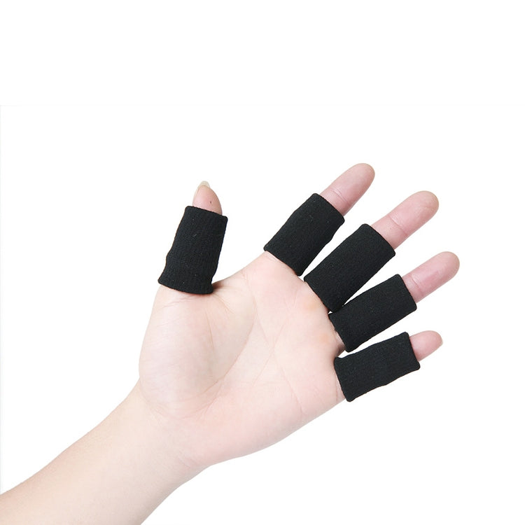 Bao ngón tay bảo vệ chuyển động nylon 5 trong 1, Bao ngón tay nylon 5 trong 1 (Màu xanh dương), Bao ngón tay nylon 5 trong 1 (Màu đen)
