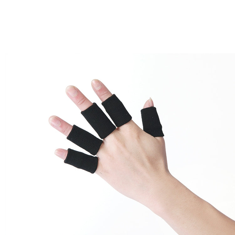 Bao ngón tay bảo vệ chuyển động nylon 5 trong 1, Bao ngón tay nylon 5 trong 1 (Màu xanh dương), Bao ngón tay nylon 5 trong 1 (Màu đen)