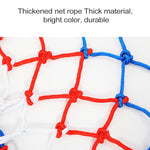 Lưới khung bóng rổ dây polyester phiên bản thường (trắng đỏ xanh)