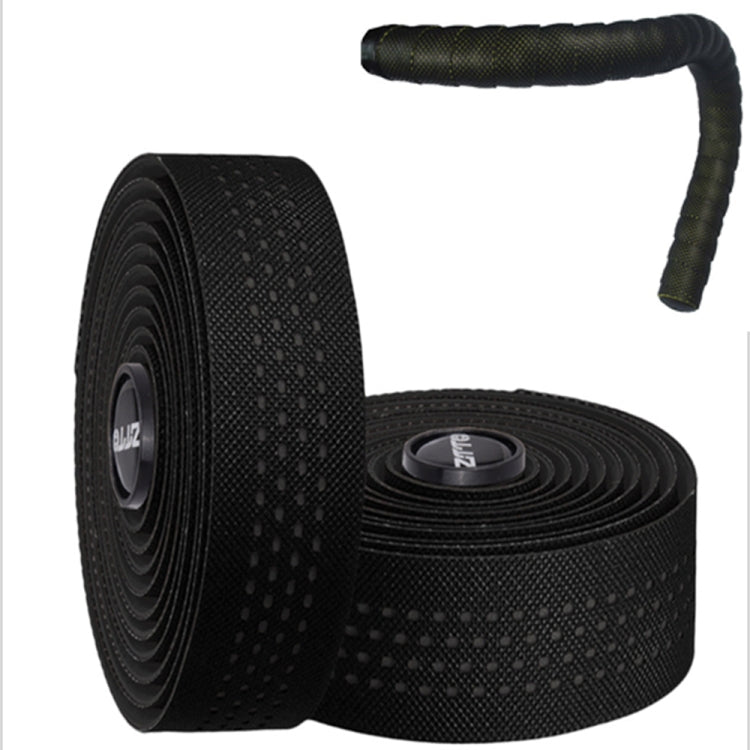 Băng quấn tay lái xe đạp đường trường ZTTO bằng da PU chống trượt, chống rung, thoáng khí, bền bỉ