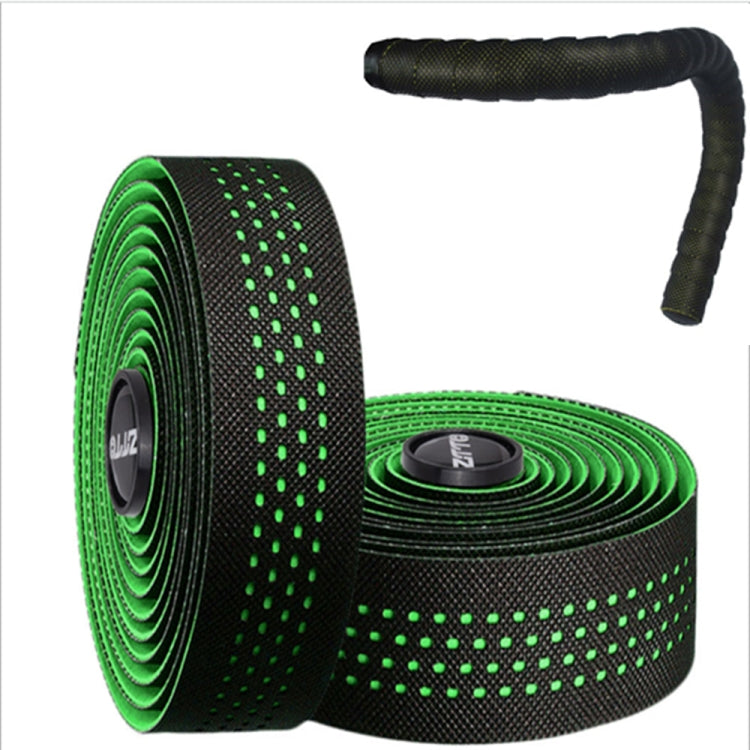 Băng quấn tay lái xe đạp đường trường ZTTO bằng da PU chống trượt, chống rung, thoáng khí, bền bỉ