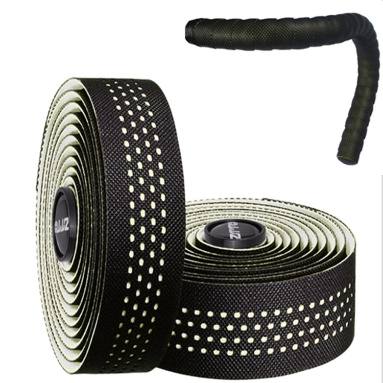 Băng quấn tay lái xe đạp đường trường ZTTO bằng da PU chống trượt, chống rung, thoáng khí, bền bỉ