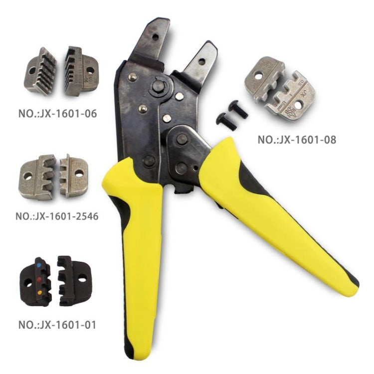 Bộ dụng cụ đa năng tước dây 0.25-6.0mm + kìm bấm cáp thép cacbon + túi đựng, bộ tước dây 0.25-6.0mm