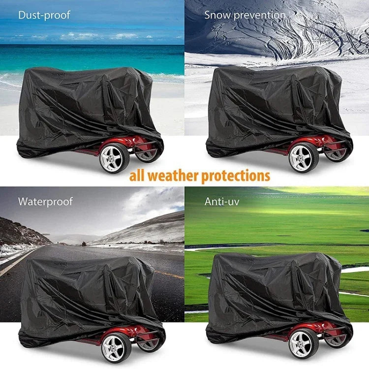 Electric Scooter Dustproof and Anti-ultraviolet Protective Cover,Size: 140x66x91cm, 140x66x91cm