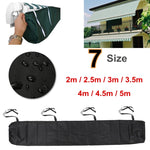 Bạt Che Mái Cuốn Kéo Chống Thấm Nước Và Chống Bụi, Chiều Dài: 2.5m, 2.5m