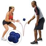 Bóng phản xạ lục giác tập nhanh nhẹn và linh hoạt, tập phối hợp tay mắt