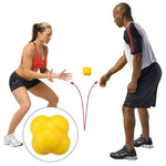 Bóng phản xạ lục giác tập nhanh nhẹn và linh hoạt, tập phối hợp tay mắt