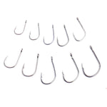 500 móc câu cá có lỗ kích thước hỗn hợp, 3-12# có lỗ