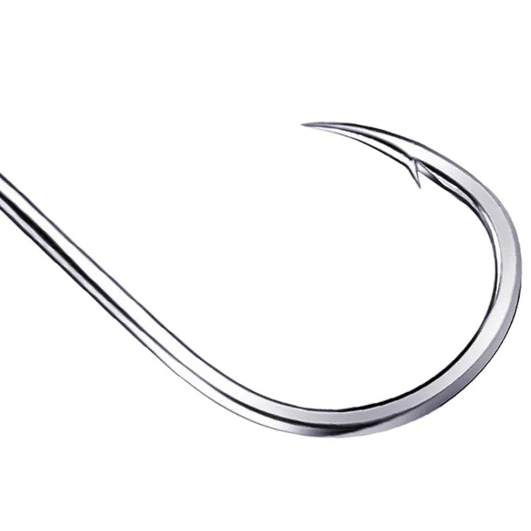 500 móc câu cá có lỗ kích thước hỗn hợp, 3-12# có lỗ
