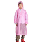 Áo mưa thời trang trẻ em dày EVA leo núi ngoài trời, Kích thước trung bình