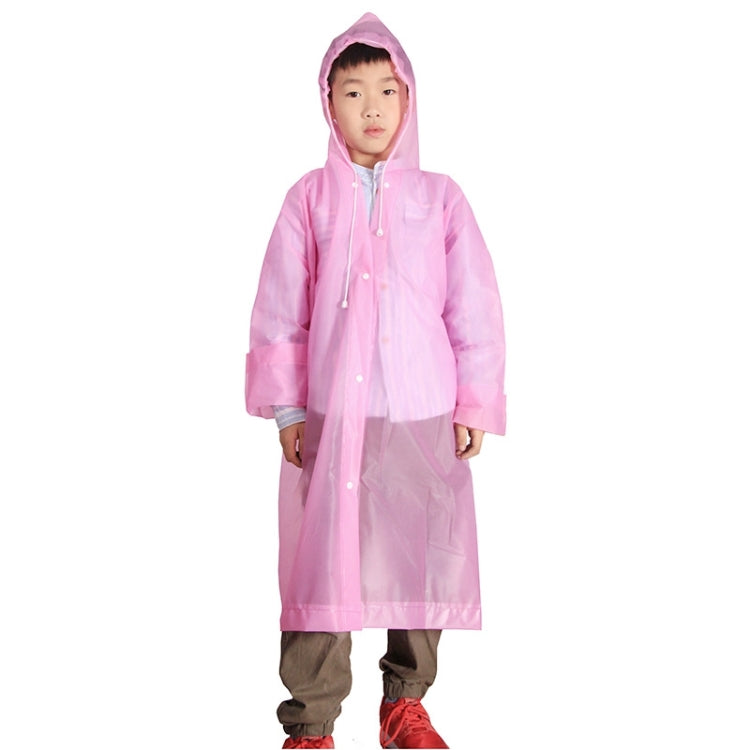 Áo mưa thời trang trẻ em dày EVA leo núi ngoài trời, Kích thước trung bình