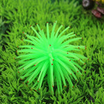Trang trí bể cá mô phỏng nhím biển TPR với gai, kích thước: L, đường kính: 13cm, 13cm