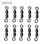 100 cái khớp xoay câu cá hình số 8, có vòng đôi kết nối