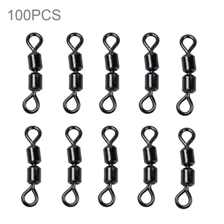 100 cái khớp xoay câu cá hình số 8, có vòng đôi kết nối