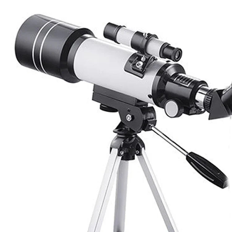 Kính thiên văn thiên văn độ phân giải cao WR852 16x/66x70 với chân đế, màu trắng 66x70