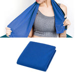 2 khăn thể thao phòng gym bằng vải microfiber bền bỉ khăn làm mát, kích thước: 30*100cm, khăn làm mát màu cam, khăn làm mát màu xanh lá, khăn làm mát màu xám, khăn làm mát màu xanh dương, khăn làm mát màu hồng đậm