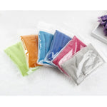 2 khăn thể thao phòng gym bằng vải microfiber bền bỉ khăn làm mát, kích thước: 30*100cm, khăn làm mát màu cam, khăn làm mát màu xanh lá, khăn làm mát màu xám, khăn làm mát màu xanh dương, khăn làm mát màu hồng đậm