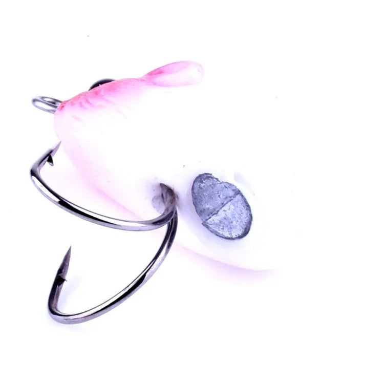 Mồi câu sinh học mô phỏng chuột HENGJIA 5cm, giao màu ngẫu nhiên
