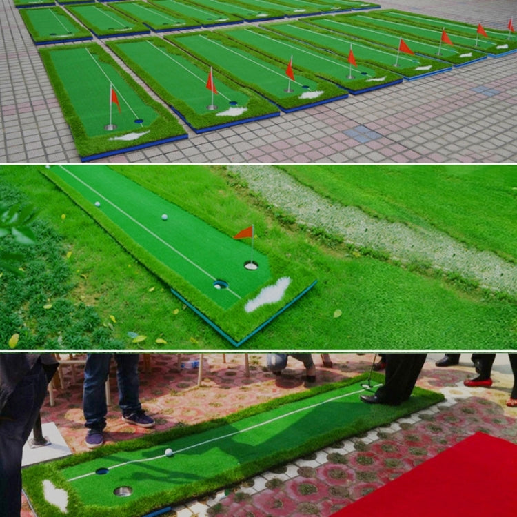 PGM Thảm putting golf hai màu, kích thước: 75x300cm