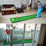 PGM Thảm putting golf hai màu, kích thước: 75x300cm