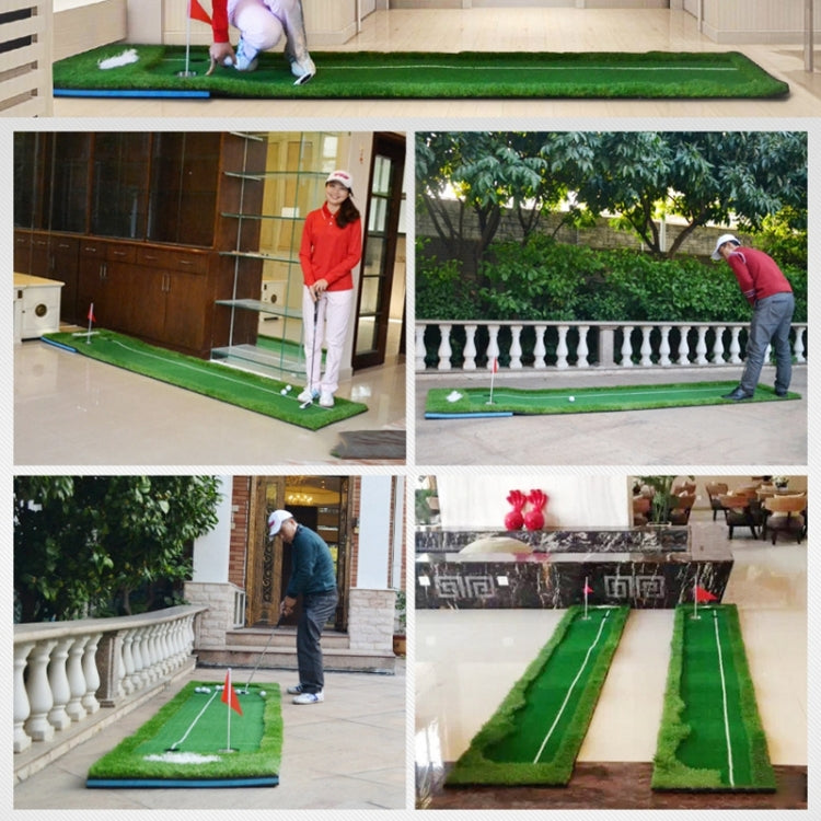 PGM Thảm putting golf hai màu, kích thước: 75x300cm