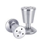 Chân tủ loại cốc điều chỉnh dày bằng thép không gỉ, 100mm, 100mm