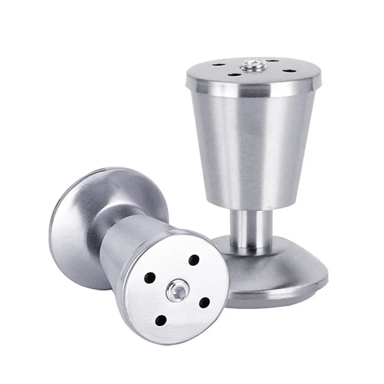 Chân tủ loại cốc điều chỉnh dày bằng thép không gỉ, 100mm, 100mm