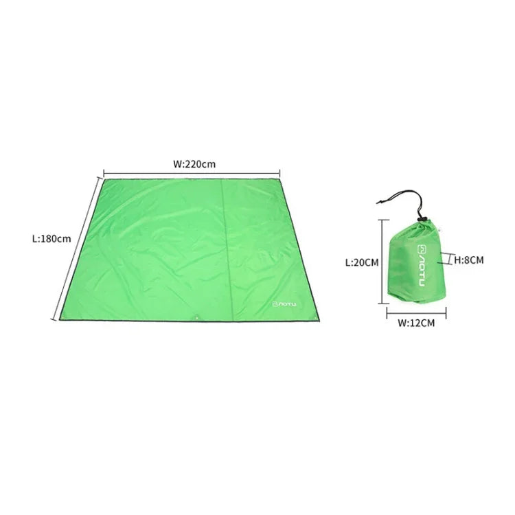 Thảm dã ngoại cắm trại ngoài trời bằng vải Oxford AOTU AT6220, kích thước: 220 x 180cm, 220 x 180cm