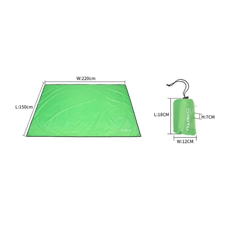 Thảm dã ngoại cắm trại ngoài trời bằng vải Oxford AOTU AT6220, kích thước: 150 x 220cm, 150 x 220cm, 240 x 220cm