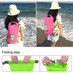 Outdoor Waterproof Dry Dual Shoulder Strap Bag Dry Sack, Capacity: 15L, 15L