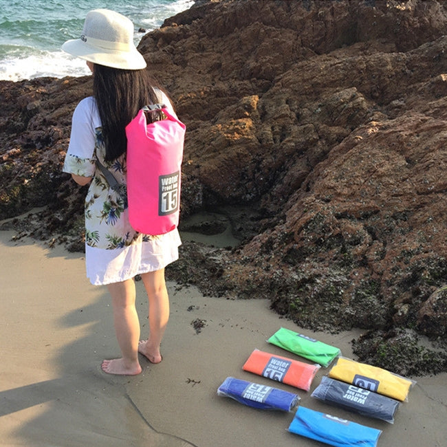 Túi khô chống nước ngoài trời dây đeo vai đôi, dung tích: 30L, 30L