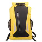 Túi khô chống nước ngoài trời dây đeo vai đôi túi thùng PVC, dung tích: 25L