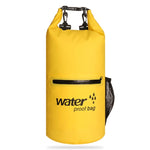 Túi khô chống nước ngoài trời dây đeo vai đôi túi thùng PVC, dung tích: 10L, 10L