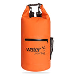 Túi đeo vai đôi chống nước ngoài trời, túi khô, túi thùng PVC, dung tích: 20L, 20L
