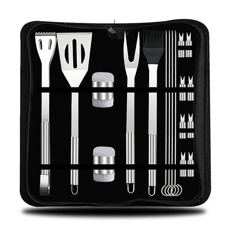 Bộ dụng cụ ăn uống ngoài trời 18 trong 1, bộ dụng cụ cắm trại, nướng BBQ, dã ngoại, 18 trong 1