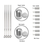Bộ dụng cụ ăn uống ngoài trời 18 trong 1, bộ dụng cụ cắm trại, nướng BBQ, dã ngoại, 18 trong 1