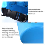 Túi chống nước ngoài trời túi khô PVC, dung tích: 2L, dung tích: 2L (Xanh đậm), dung tích: 2L (Cam), dung tích: 2L (Xanh lá), dung tích: 2L (Vàng)