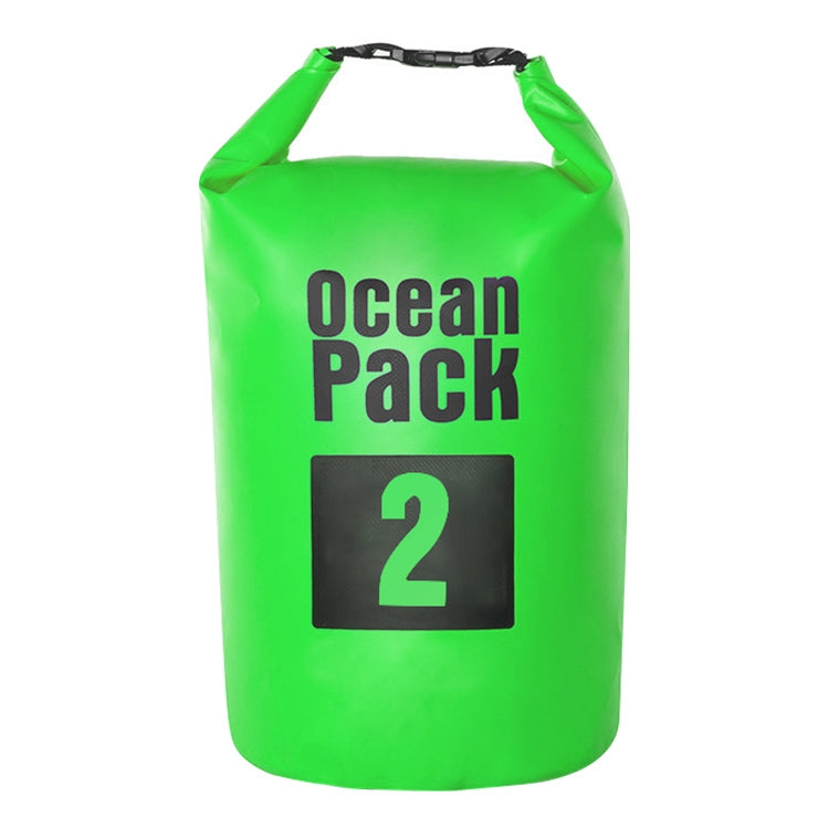 Túi chống nước ngoài trời túi khô PVC, dung tích: 2L, dung tích: 2L (Xanh đậm), dung tích: 2L (Cam), dung tích: 2L (Xanh lá), dung tích: 2L (Vàng)
