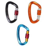 XINDA XD-Q9628 Khóa an toàn hình D chuyên nghiệp cho leo núi, thiết bị leo núi ngoài trời, XD-Q9628 (Đen), XD-Q9628 (Cam), XD-Q9628 (Xanh dương)
