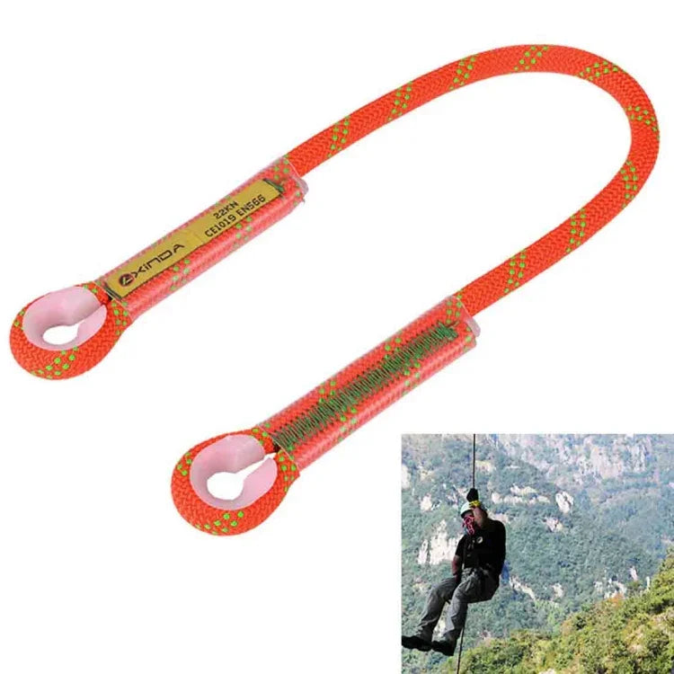 Dây bảo hộ leo núi ngoài trời an toàn chống rơi, chiều dài: 60cm, chiều dài: 60cm