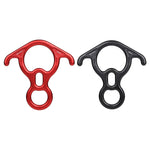 XINDA XD8602 Thiết bị cứu hộ leo núi hình số 8 có tai cong, thiết bị hãm dây leo núi