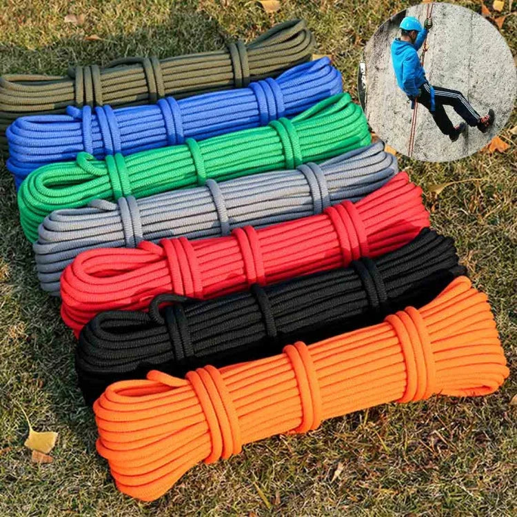 Phụ Kiện Leo Núi Ngoài Trời Dây Hỗ Trợ Độ Bền Cao Dây An Toàn, Đường Kính: 9.5mm, Chiều Dài:10m, Màu Ngẫu Nhiên, Đường Kính: 9.5mm, Chiều Dài:10m