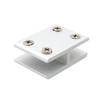 Kẹp kết hợp kính hợp kim nhôm cố định vách ngăn tủ, kẹp góc 180 độ cho kính 10-12mm, kẹp góc 180 độ cho kính 10-12mm